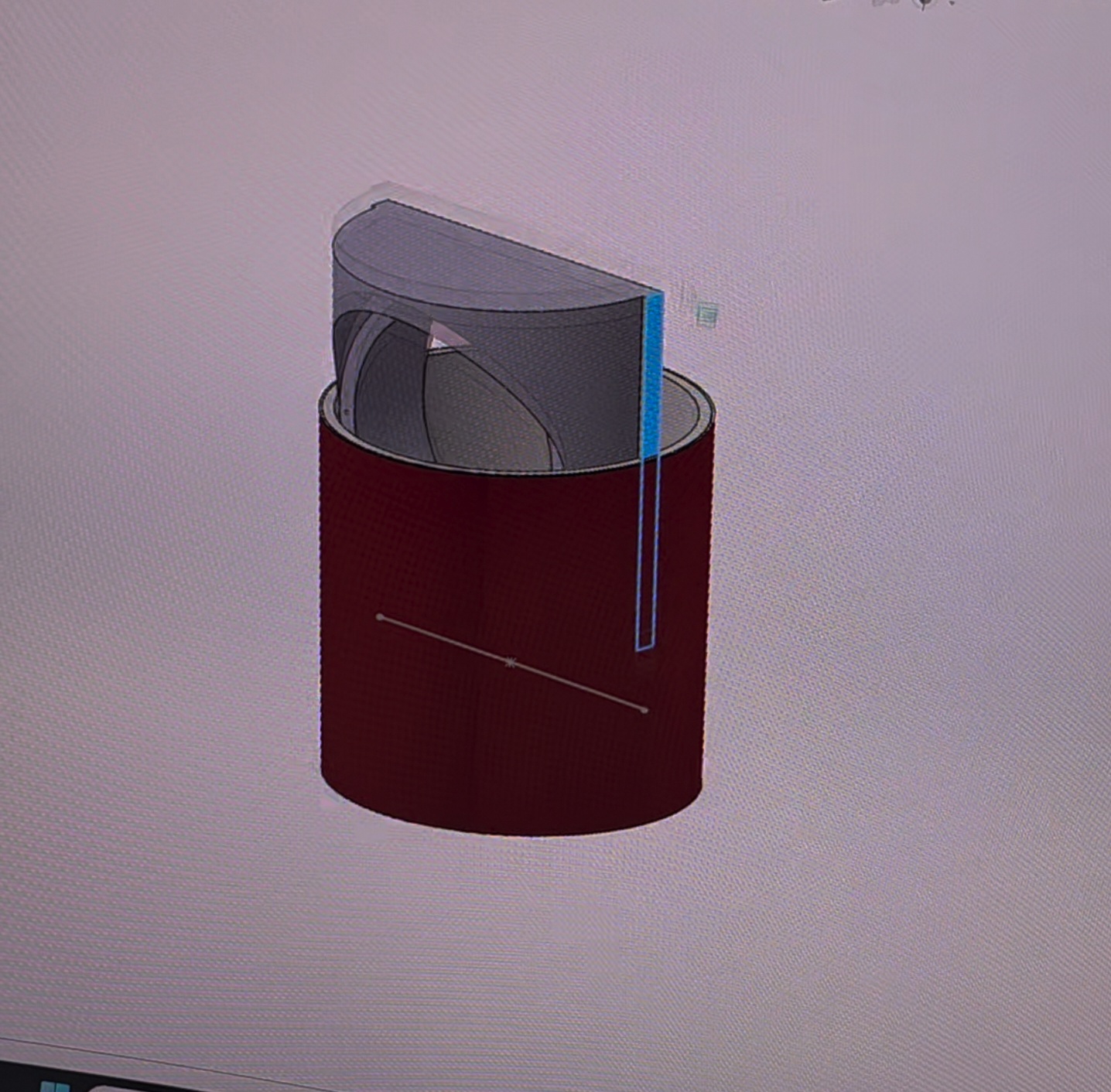 Liquid Death speaker SolidWorks model
