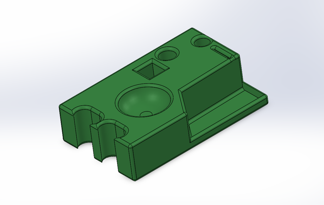 Tool holder SolidWorks CAD model